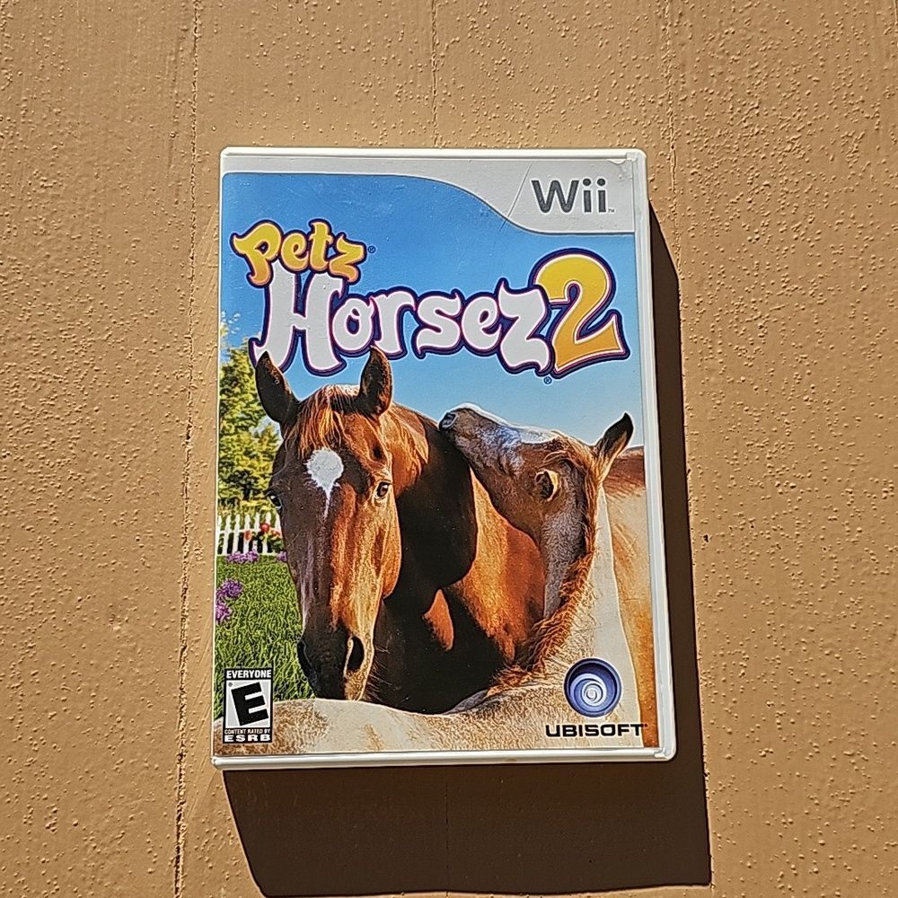 Petz Horsez 2 - Nintendo Wii Rated E for Everyone.